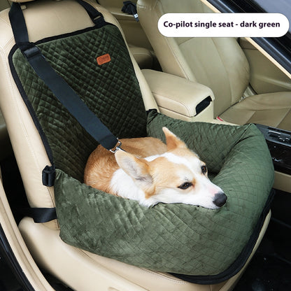 Car Pet Bed Travel Car Seat Cushion