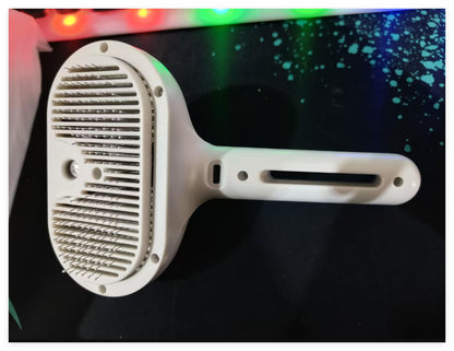 Pet Comb Self Cleaning Pets Hair Remover Brush For Dogs and Cats - Grooming Tools Dematting Comb Built-in Mist Humidifier Pet Products