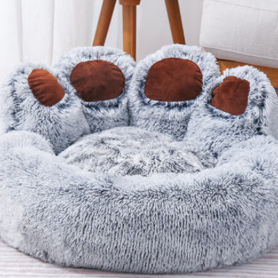 Dog Nest  - Creative Cute Bear Paw bed