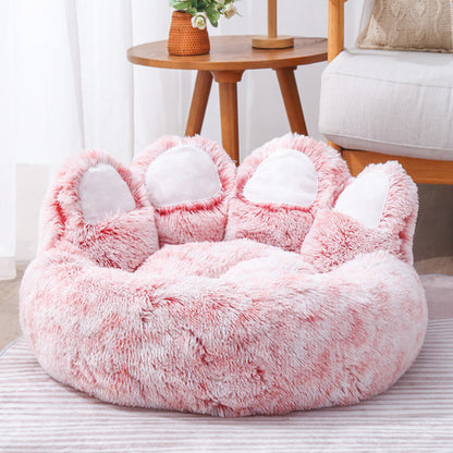 Dog Nest  - Creative Cute Bear Paw bed