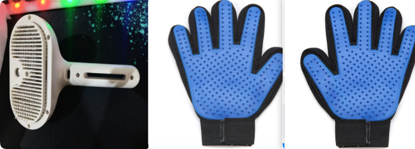 Pet Comb Self Cleaning Pets Hair Remover Brush For Dogs and Cats - Grooming Tools Dematting Comb Built-in Mist Humidifier Pet Products